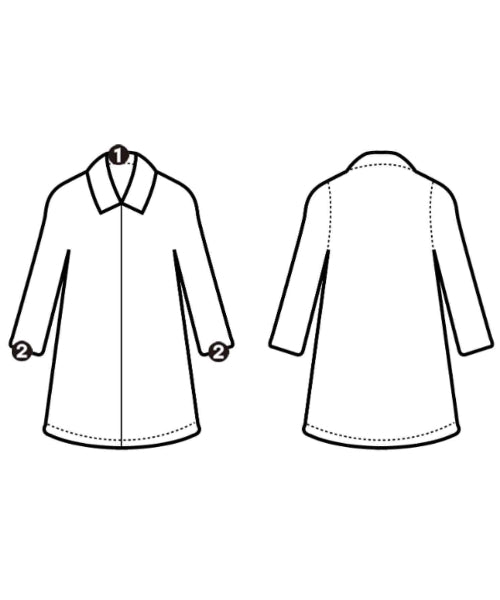 BEAUTY&YOUTH UNITED ARROWS เสื้อคลุมคอปก Soutien