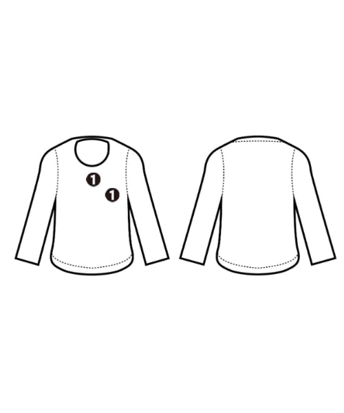 HARE เสื้อยืด/เสื้อท็อปส์