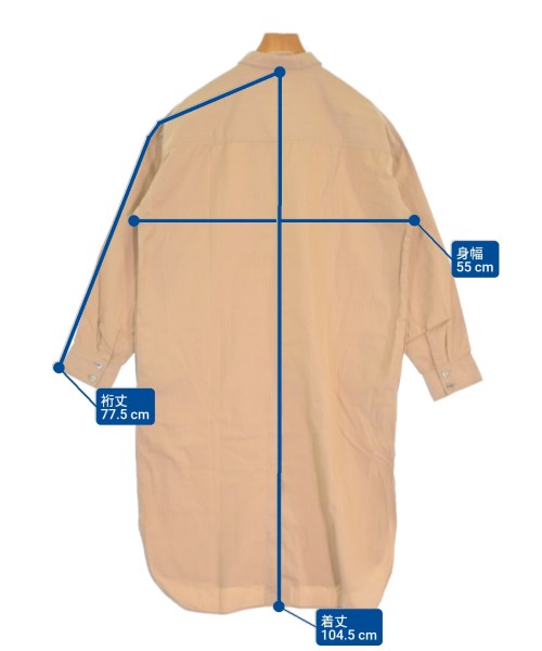 NOMBRE IMPAIR เดรสที่เป็นเสื้อเชิ้ตตัวยาว