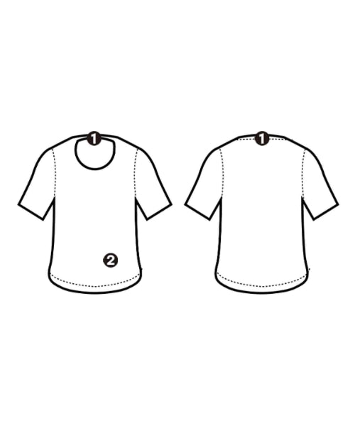 NOMBRE IMPAIR เสื้อยืด/เสื้อท็อปส์