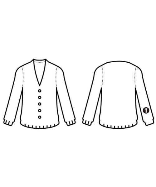 heliopole เสื้อคาร์ดิแกน