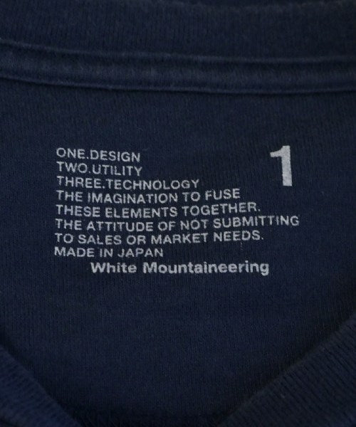 White Mountaineering เสื้อยืด/เสื้อท็อปส์