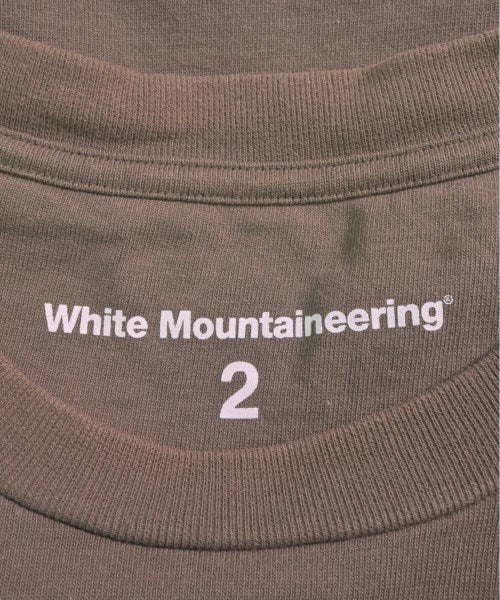 White Mountaineering เสื้อยืด/เสื้อท็อปส์
