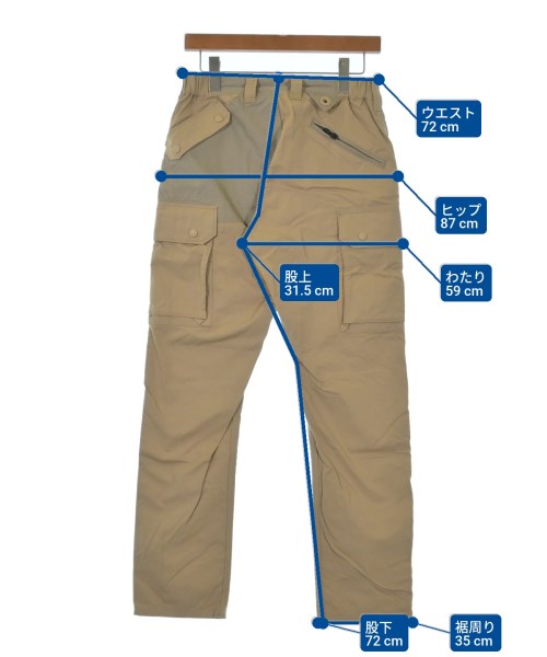 White Mountaineering กางเกงมีกระเป๋าข้างกางเกง2-4 กระเป๋า