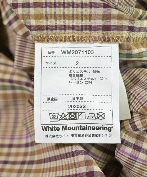 White Mountaineering เสื้อลำลอง