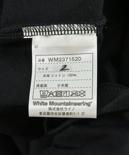 White Mountaineering เสื้อยืด/เสื้อท็อปส์