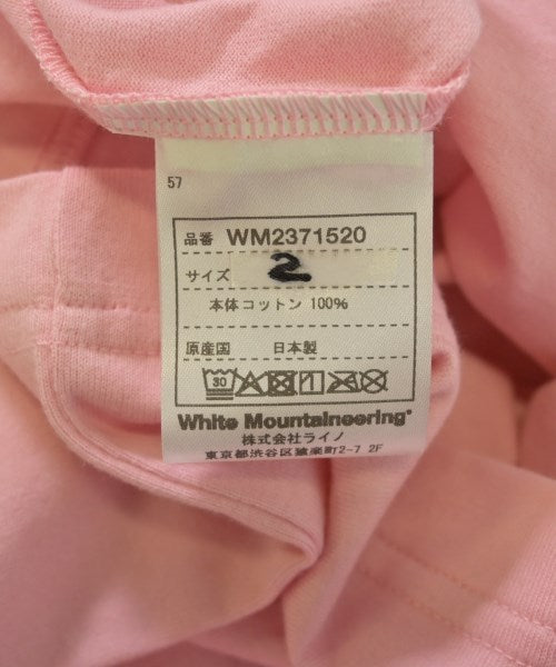 White Mountaineering เสื้อยืด/เสื้อท็อปส์