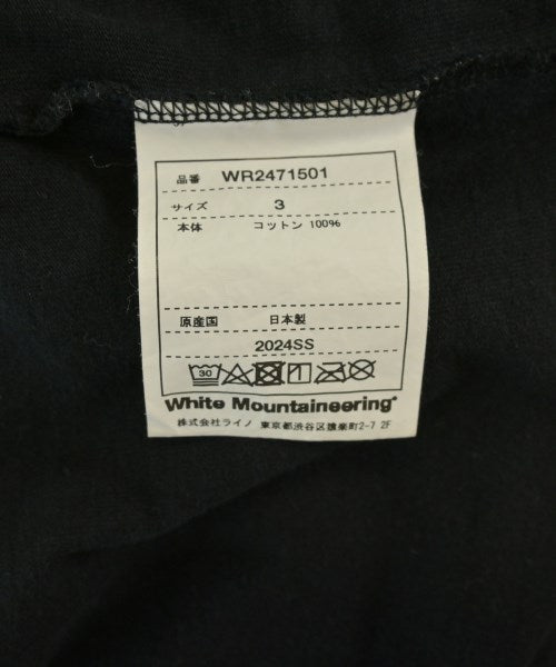 White Mountaineering เสื้อยืด/เสื้อท็อปส์