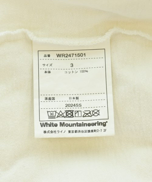 White Mountaineering เสื้อยืด/เสื้อท็อปส์