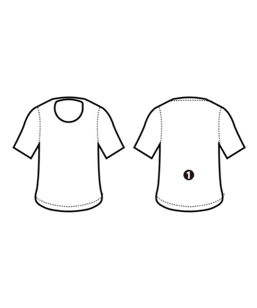 White Mountaineering เสื้อยืด/เสื้อท็อปส์