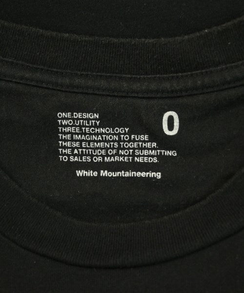 White Mountaineering เสื้อยืด/เสื้อท็อปส์