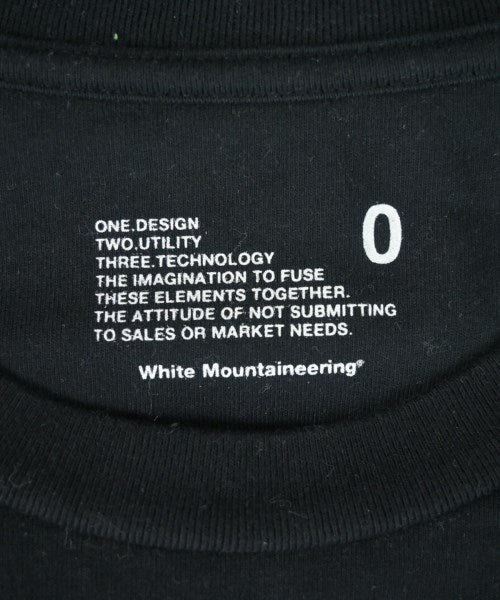 White Mountaineering เสื้อยืด/เสื้อท็อปส์