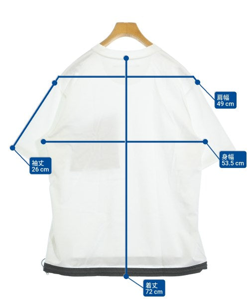 White Mountaineering เสื้อยืด/เสื้อท็อปส์