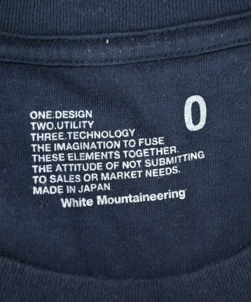 White Mountaineering เสื้อยืด/เสื้อท็อปส์