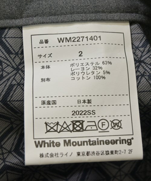 White Mountaineering กางเกงขายาว