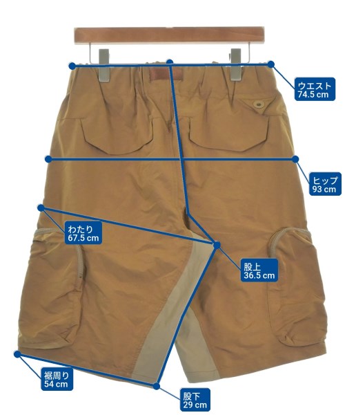 White Mountaineering กางเกงขาสั้น