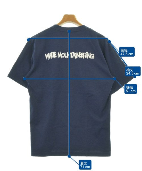 White Mountaineering เสื้อยืด/เสื้อท็อปส์