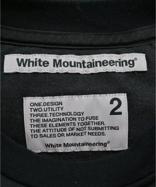 White Mountaineering เสื้อยืด/เสื้อท็อปส์