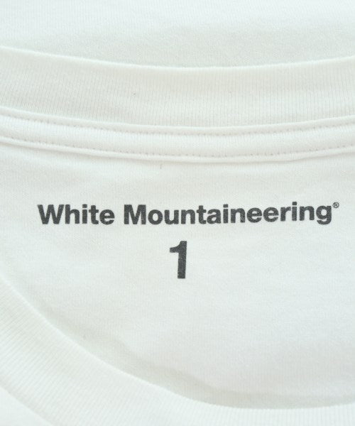 White Mountaineering เสื้อยืด/เสื้อท็อปส์