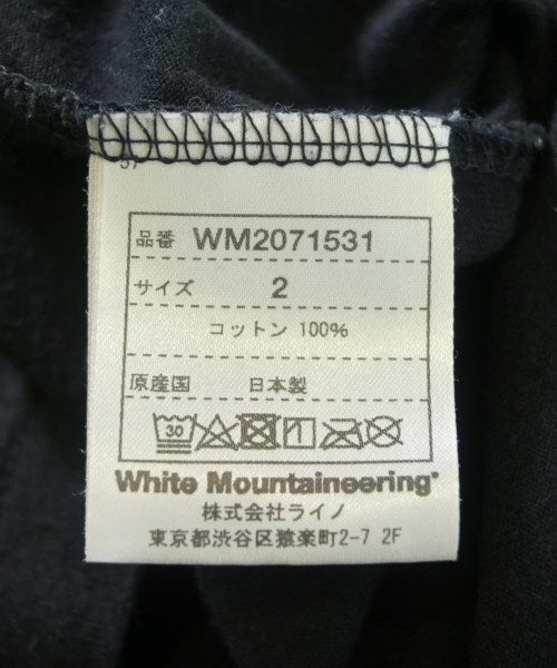White Mountaineering เสื้อยืด/เสื้อท็อปส์