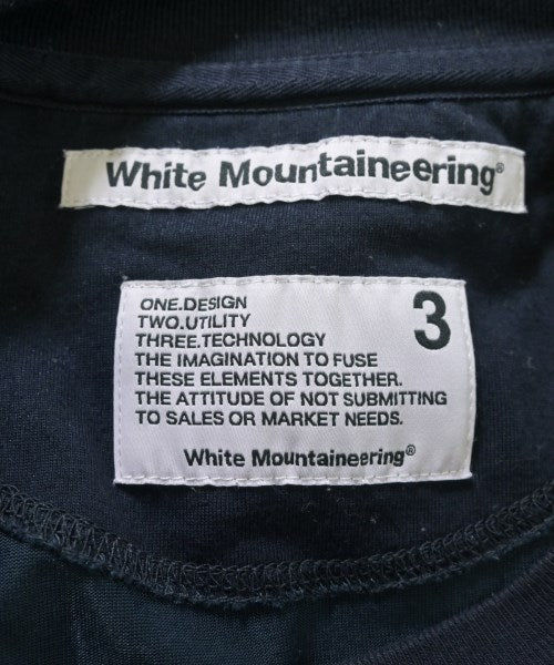 White Mountaineering เสื้อยืด/เสื้อท็อปส์