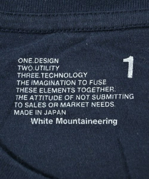 White Mountaineering เสื้อยืด/เสื้อท็อปส์
