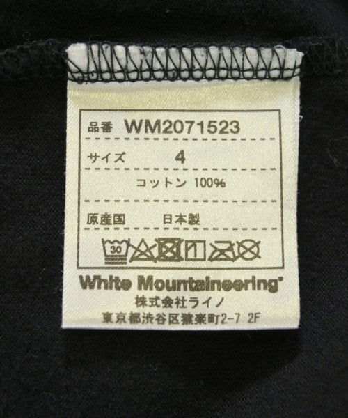 White Mountaineering เสื้อยืด/เสื้อท็อปส์