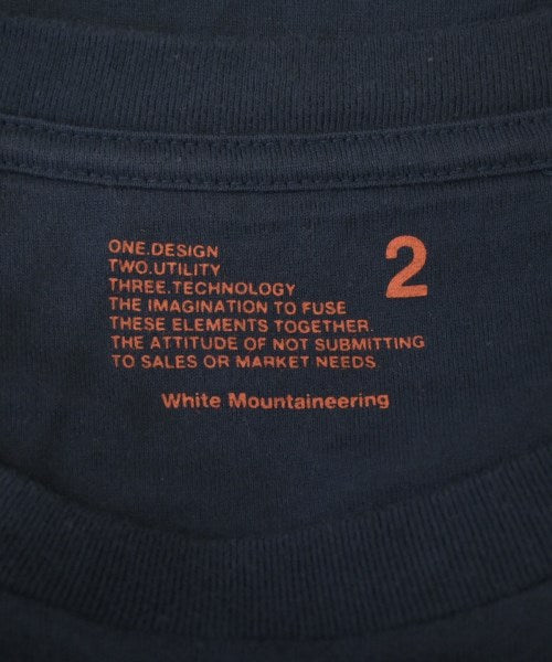 White Mountaineering เสื้อยืด/เสื้อท็อปส์