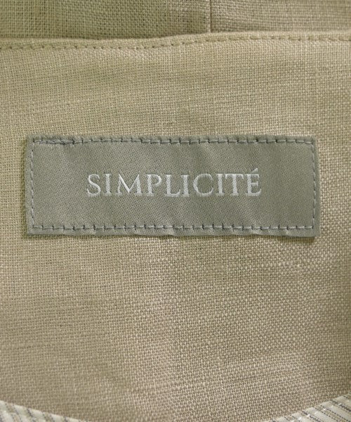 Simplicite แจ็คเก็ตไม่มีปก
