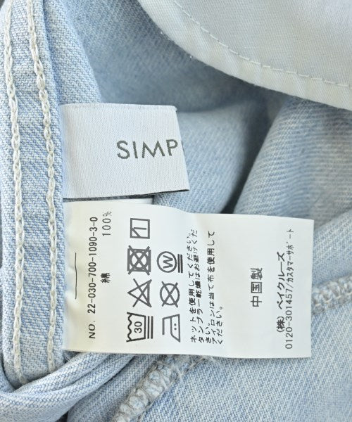 Simplicite ชุดเอี๊ยม/เสื้อคลุมหลวมๆ/จั๊มสูท