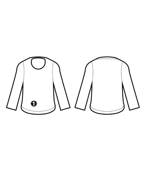 PLST เสื้อยืด/เสื้อท็อปส์