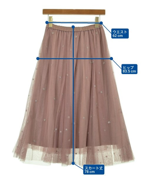 WILLSELECTION กระโปรงยาว/แม็กซี่ยาว