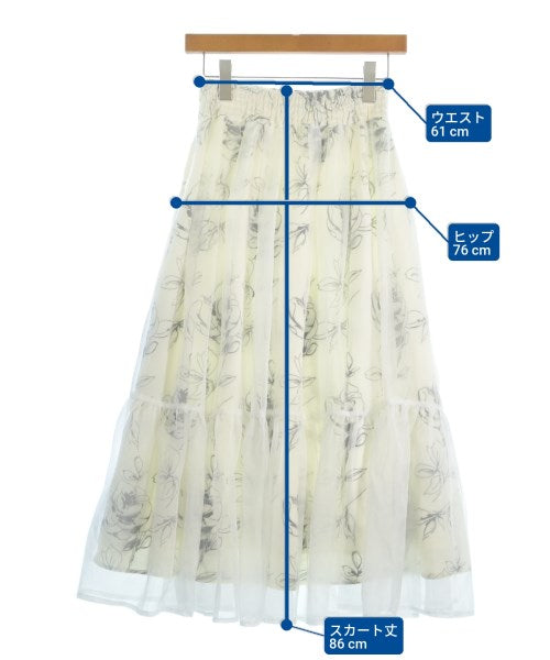 WILLSELECTION กระโปรงยาว/แม็กซี่ยาว