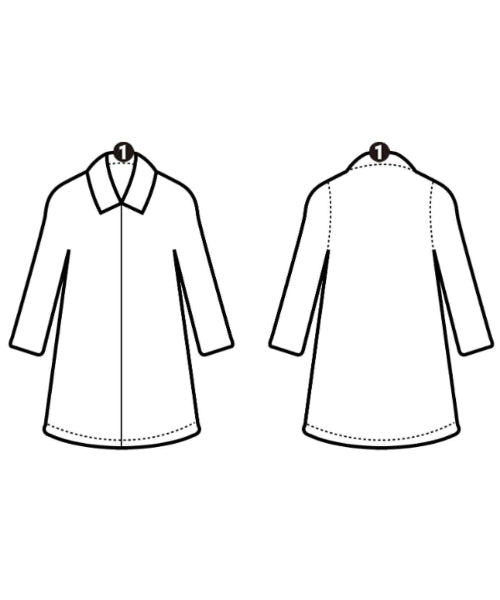 green label relaxing เสื้อคลุมคอปก Soutien