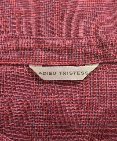 ADIEU TRISTESSE เดรสที่เป็นเสื้อเชิ้ตตัวยาว