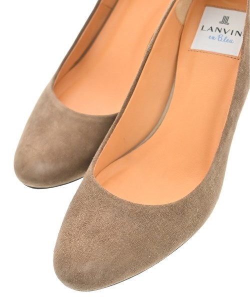 LANVIN en bleu รองเท้าส้นสูง