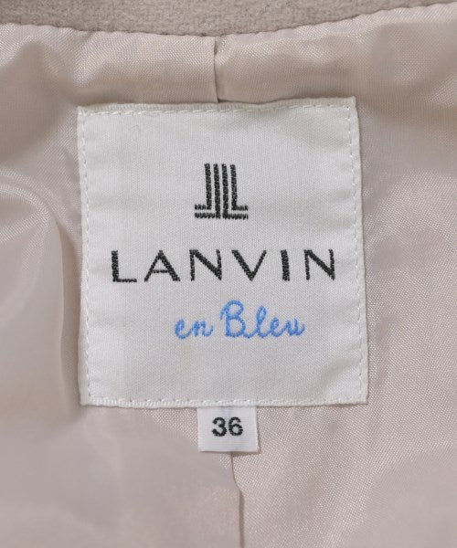 LANVIN en bleu เสื้อโค้ทเชสเตอร์ฟิลด์