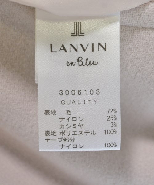 LANVIN en bleu เสื้อโค้ทเชสเตอร์ฟิลด์