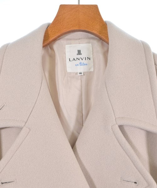 LANVIN en bleu เสื้อโค้ทเชสเตอร์ฟิลด์