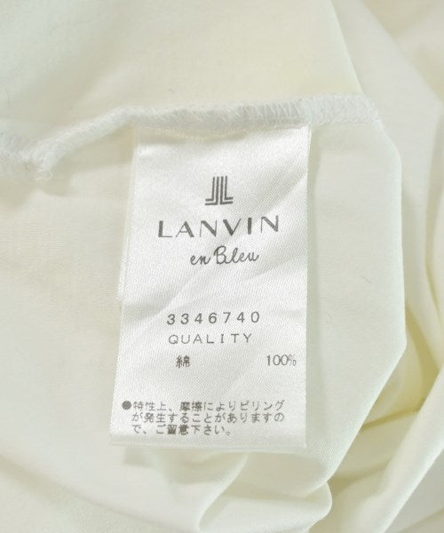 LANVIN en bleu เสื้อยืด/เสื้อท็อปส์