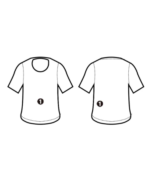 LANVIN en bleu เสื้อยืด/เสื้อท็อปส์