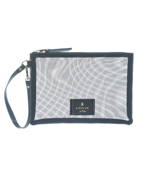 LANVIN en bleu กระเป๋าถือขนาดใหญ่