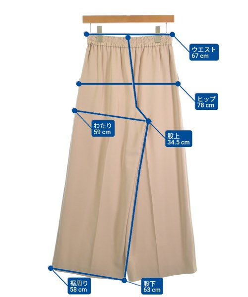 LANVIN en bleu กางเกง อื่น