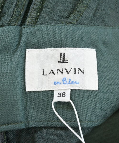 LANVIN en bleu ชุดเดรส
