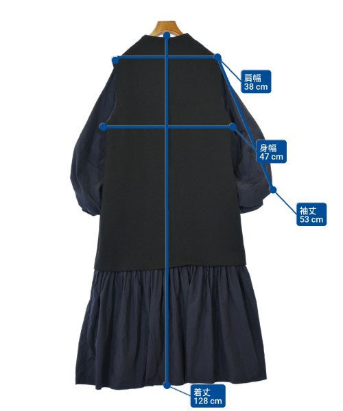 LANVIN en bleu ชุดเดรส