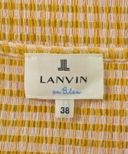 LANVIN en bleu เสื้อยืด/เสื้อท็อปส์