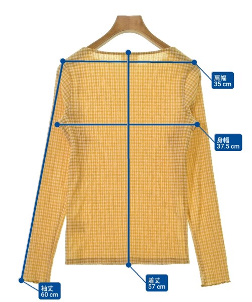 LANVIN en bleu เสื้อยืด/เสื้อท็อปส์