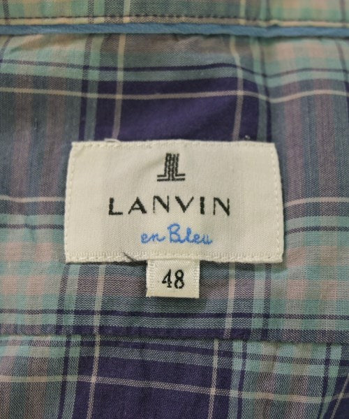 LANVIN en bleu เสื้อลำลอง