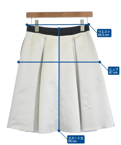 LANVIN en bleu กระโปรงยาวถึงเข่า