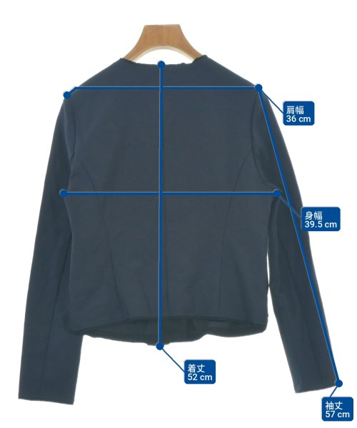 LANVIN en bleu แจ็คเก็ตไม่มีปก